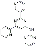 N-(6-PYRIDIN-2-YL-2-PYRIDIN-3-YLPYRIMIDIN-4-YL)PYRIMIDIN-2-AMINE Struktur