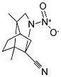 6,7-DIMETHYL-4-NITRO-4-AZATRICYCLO[4.3.0.0(3,7)]NONANE-3-CARBONITRILE Struktur