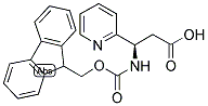 (R)-3-(9H-FLUOREN-9-YLMETHOXYCARBONYLAMINO)-3-PYRIDIN-2-YL-PROPIONIC ACID Struktur