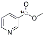 METHYL NICOTINATE, [CARBOXYL-14C] Struktur