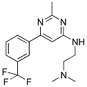 N,N-DIMETHYL-N'-(2-METHYL-6-[3-(TRIFLUOROMETHYL)PHENYL]PYRIMIDIN-4-YL)ETHANE-1,2-DIAMINE