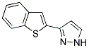 3-(1-BENZOTHIOPHEN-2-YL)-1H-PYRAZOLE Struktur