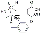 (1S,4S)-2-(2-METHYLPHENYL)-2,5-DIAZABICYCLO[2.2.1]HEPTANE MALEINATE Struktur