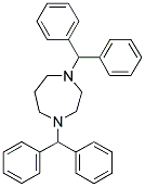 N,N'-DIPHENYLMETHYL-1,4-DIAZACYCLOHEPTANE Struktur