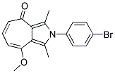 2-(4-BROMOPHENYL)-8-METHOXY-1,3-DIMETHYLCYCLOHEPTA[C]PYRROL-4(2H)-ONE Struktur