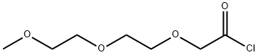 [2-(2-METHOXY-ETHOXY)-ETHOXY]-ACETYL CHLORIDE Struktur