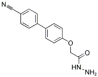 (4'-CYANO-BIPHENYL-4-YLOXY)-ACETIC ACID HYDRAZIDE Struktur