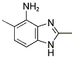 4-AMINO-2,5-DIMETHYLBENZIMIDAZOLE Struktur