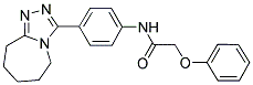 2-PHENOXY-N-[4-(6,7,8,9-TETRAHYDRO-5H-[1,2,4]TRIAZOLO[4,3-A]AZEPIN-3-YL)PHENYL]ACETAMIDE Struktur