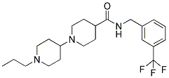 1-(1-PROPYLPIPERIDIN-4-YL)-N-(3-(TRIFLUOROMETHYL)BENZYL)PIPERIDINE-4-CARBOXAMIDE