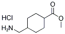 METHYL-(4-AMINOMETHYL) CYCLOHEXANE CARBOXYLATE HYDROCHLORIDE SALT Struktur