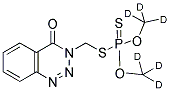 AZINPHOS-METHYL D6 Struktur