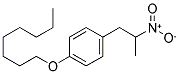 1-(4-OCTYLOXYPHENYL)-2-NITROPROPANE Struktur