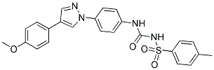 N-[4-(4-(4-METHOXYPHENYL)-1H-PYRAZOL-1-YL)PHENYL]-N'-((4-METHYLPHENYL)SULPHONYL)UREA