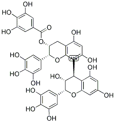 PRODELPHINIDIN B2 3'-O-GALLATE Struktur