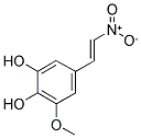 1-(3,4-DIHYDROXY-5-METHOXYPHENYL)-2-NITROETHENE Struktur