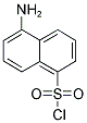 5-AMINO-NAPHTHALENE-1-SULFONYL CHLORIDE Struktur