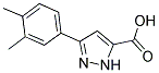 3-(3,4-DIMETHYLPHENYL)-1H-PYRAZOLE-5-CARBOXYLIC ACID Struktur