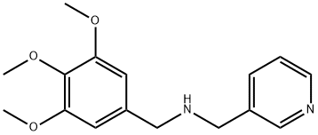 PYRIDIN-3-YLMETHYL-(3,4,5-TRIMETHOXY-BENZYL)-AMINE Struktur