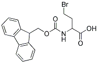 FMOC-2-AMINO-4-BROMOBUTANOIC ACID Struktur