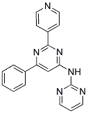 N-(6-PHENYL-2-PYRIDIN-4-YLPYRIMIDIN-4-YL)PYRIMIDIN-2-AMINE Struktur