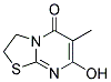 7-HYDROXY-6-METHYL-2,3-DIHYDRO-5H-[1,3]THIAZOLO[3,2-A]PYRIMIDIN-5-ONE Struktur