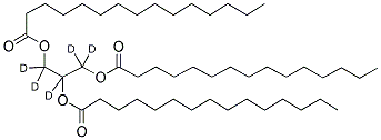 GLYCERYL-D5 TRIPENTADECANOATE Struktur