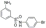 3-AMINO-N-(4-BROMO-PHENYL)-BENZENESULFONAMIDE Struktur