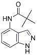 N-(1H-INDAZOL-4-YL)-2,2-DIMETHYL-PROPIONAMIDE Struktur