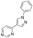 4-(1-PHENYL-1H-PYRAZOL-4-YL)PYRIMIDINE Struktur