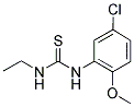 N-(5-CHLORO-2-METHOXYPHENYL)-N'-ETHYLTHIOUREA Struktur