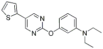 N,N-DIETHYL-N-(3-[(5-THIEN-2-YLPYRIMIDIN-2-YL)OXY]PHENYL)AMINE Struktur