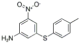 3-NITRO-5-P-TOLYLSULFANYL-PHENYLAMINE Struktur