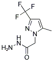 (5-METHYL-3-TRIFLUOROMETHYL-PYRAZOL-1-YL)-ACETIC ACID HYDRAZIDE Struktur