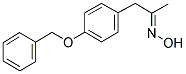 (4-BENZYLOXYPHENYL)ACETONE OXIME Struktur