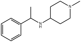 (1-METHYL-PIPERIDIN-4-YL)-(1-PHENYL-ETHYL)-AMINE Struktur