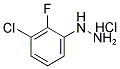 3-CHLORO-2-FLUOROPHENYLHYDRAZINE HYDROCHLORIDE Struktur