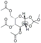 3,4,6-TRI-O-ACETYL-B-L-IDOPYRANOSE, 1,2-(METHYLORTHOACETATE) Struktur