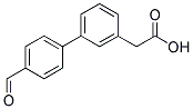 (4'-FORMYL-BIPHENYL-3-YL)-ACETIC ACID Struktur