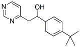 1-(4-TERT-BUTYLPHENYL)-2-PYRIMIDIN-4-YL ETHANOL Struktur