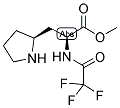 TFA-L-ALA[3-(2S)PYRROLIDINYL (N-H)]-OME Struktur