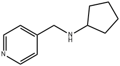 CYCLOPENTYL-PYRIDIN-4-YLMETHYL-AMINE Struktur