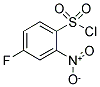 4-FLUORO-2-NITRO-BENZENESULFONYL CHLORIDE Struktur