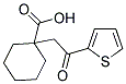 1-(2-OXO-2-THIEN-2-YLETHYL)CYCLOHEXANECARBOXYLIC ACID Struktur