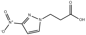 3-(3-NITRO-PYRAZOL-1-YL)-PROPIONIC ACID Struktur