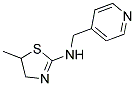 (5-METHYL-4,5-DIHYDRO-THIAZOL-2-YL)-PYRIDIN-4-YLMETHYL-AMINE Struktur