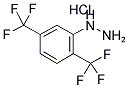 2,5-BIS(TRIFLUOROMETHYL)PHENYLHYDRAZINE HYDROCHLORIDE Struktur