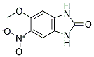 5-NITRO-6-METHOXY-1,3-DIHYDRO-2H-BENZIMIDAZOL-2-ONE Struktur