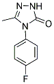 4-(4-FLUOROPHENYL)-5-METHYL-2,4-DIHYDRO-3H-1,2,4-TRIAZOL-3-ONE Struktur