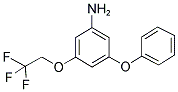 3-PHENOXY-5-(2,2,2-TRIFLUORO-ETHOXY)-PHENYLAMINE Struktur